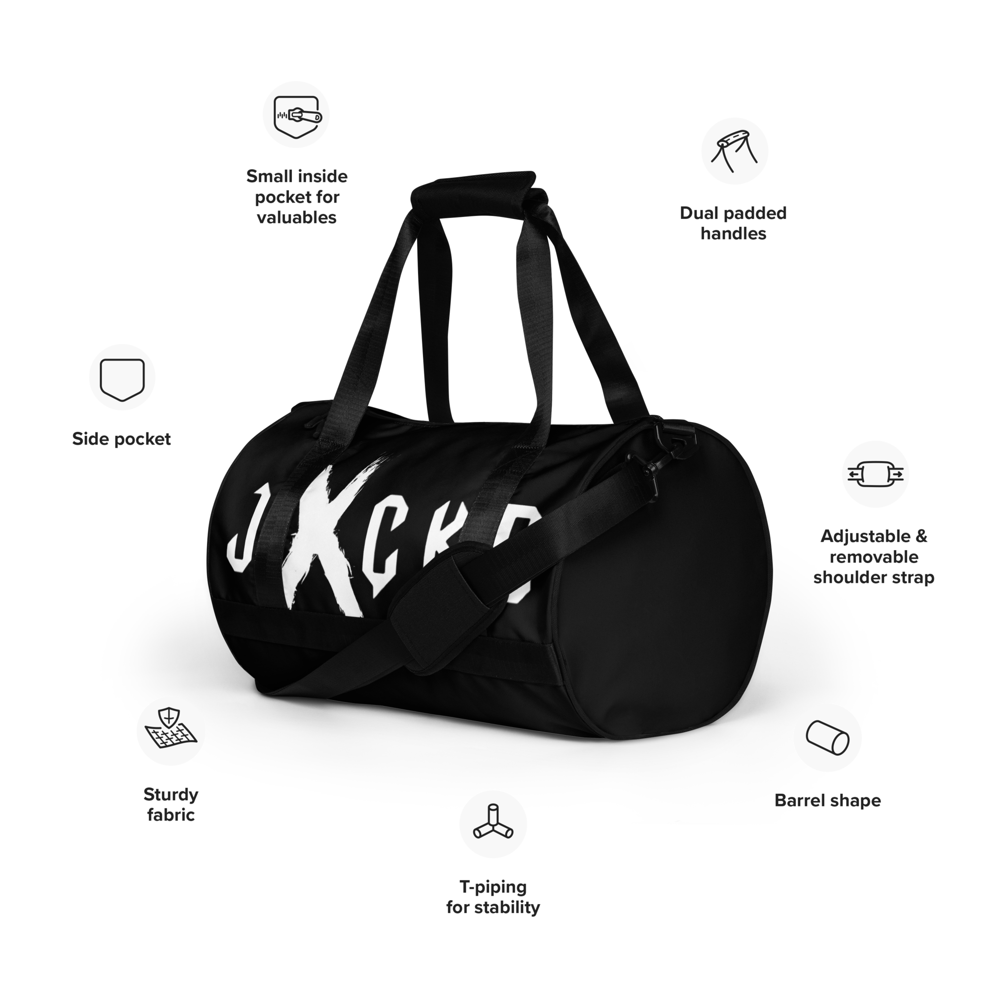 Jxckd Essential Duffle Bag